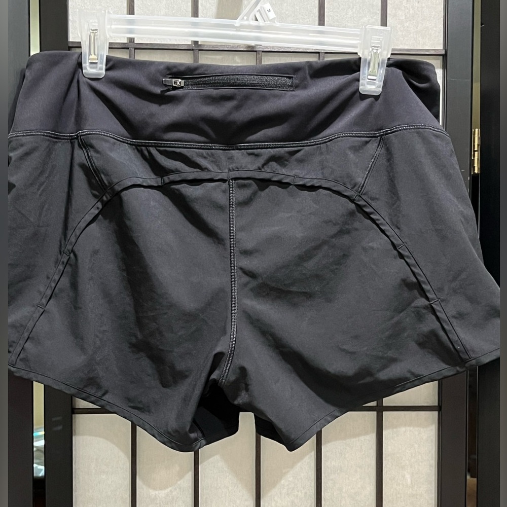 CRZ YOGA Black Athletic Skort Shorts WAIST 16”